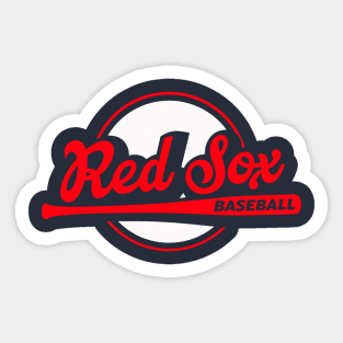 Red Sox Up to Bat Sticker